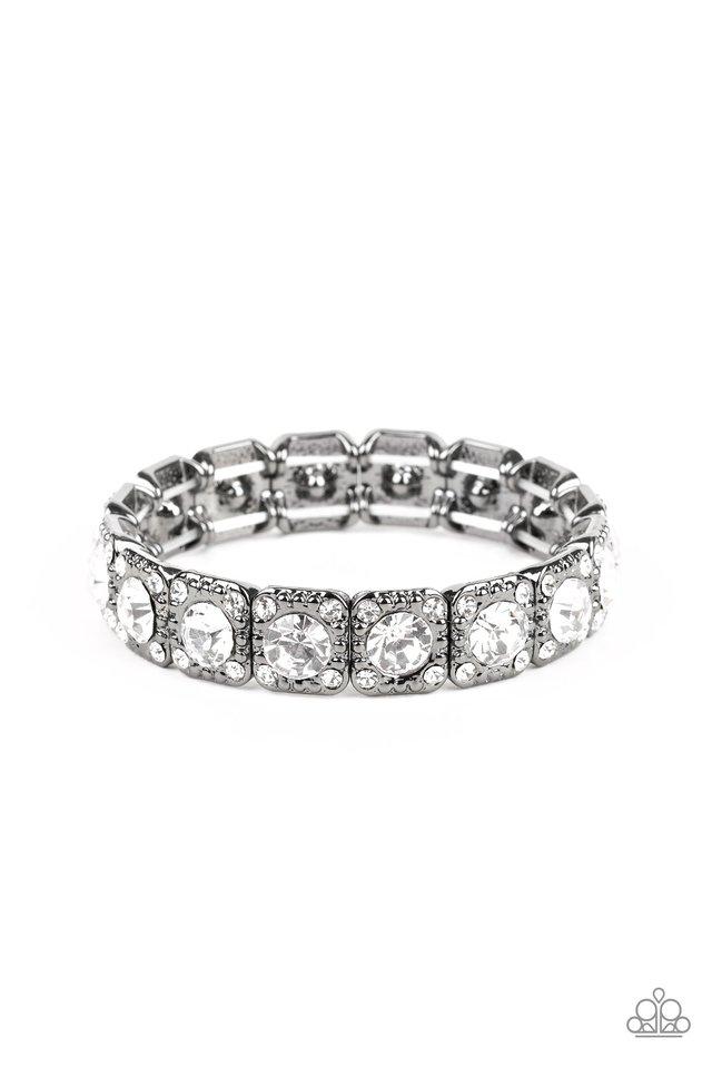 Paparazzi Bracelet ~ Blinged Out - Black