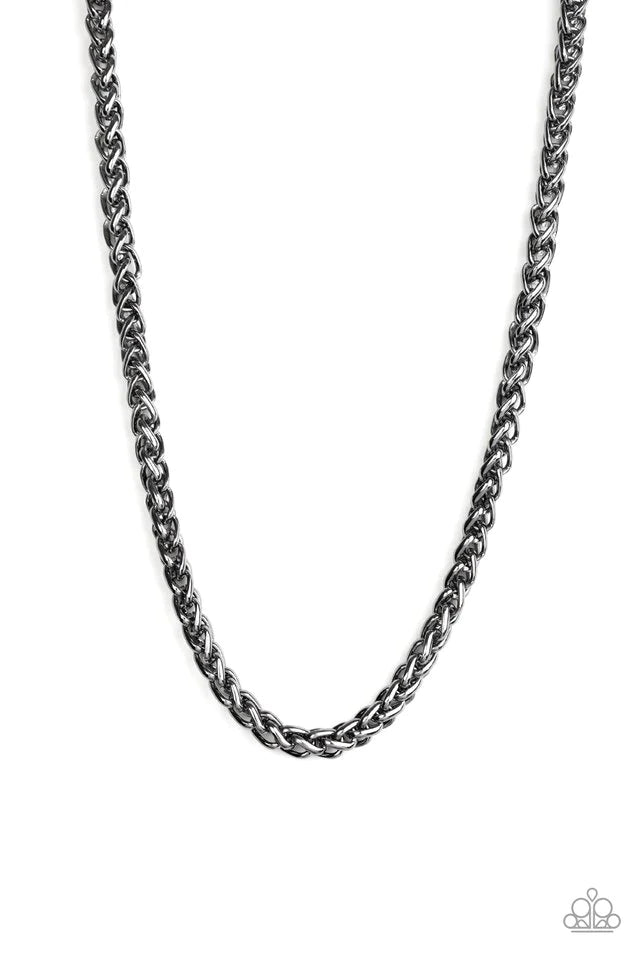 Paparazzi Necklace ~ Big Talker - Black