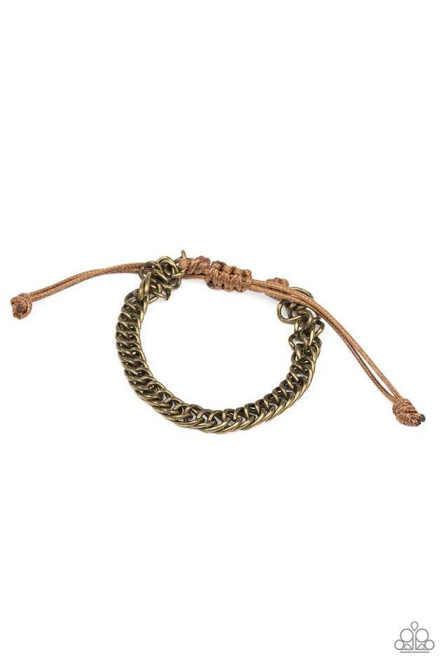 Paparazzi Bracelet ~ AWOL - Brass