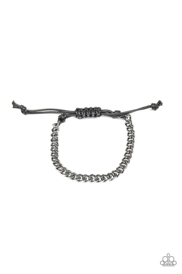 Paparazzi Bracelet ~ Hurrah - Black