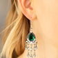 Bling Bliss - Green - Paparazzi Earring Image