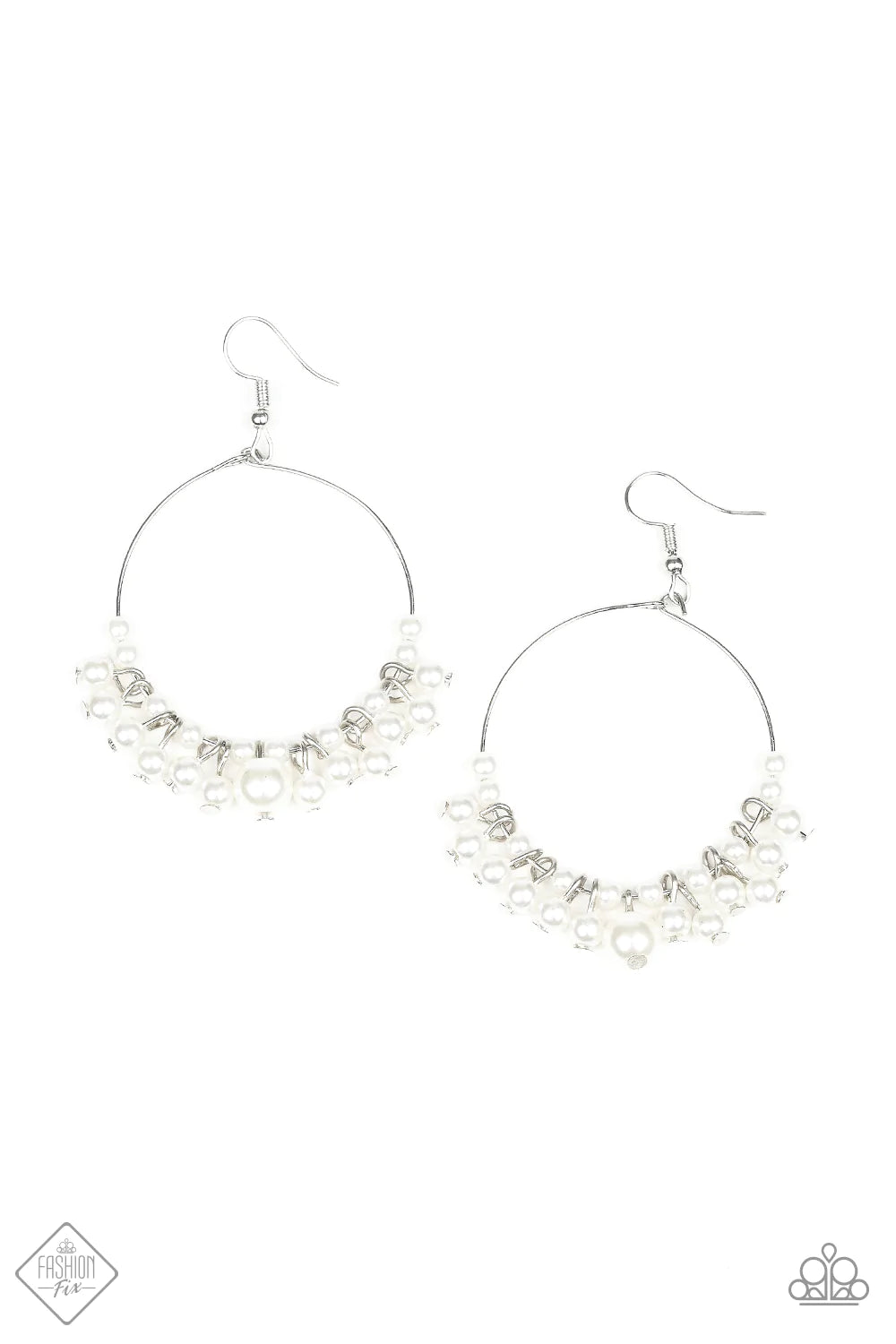 Paparazzi Earring ~ The PEARL-fectionist - White