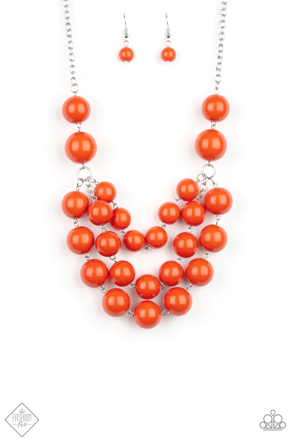 Collar Paparazzi ~ Miss Pop-YOU-larity - Naranja