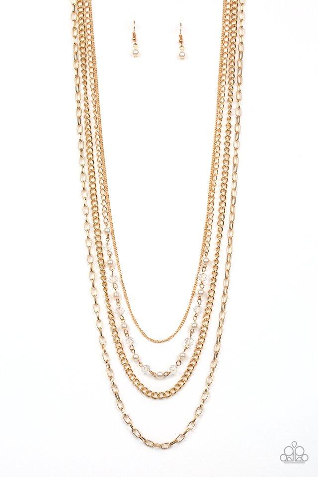 Paparazzi Necklace ~ SoHo Sophistication - Gold