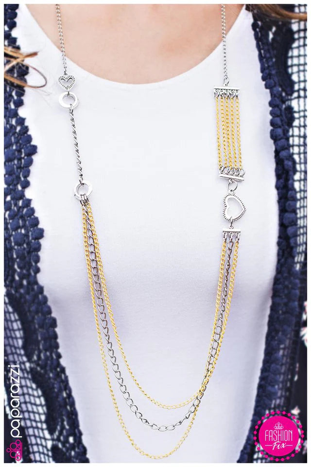 Collar Paparazzi ~ Head Over Heels - Amarillo