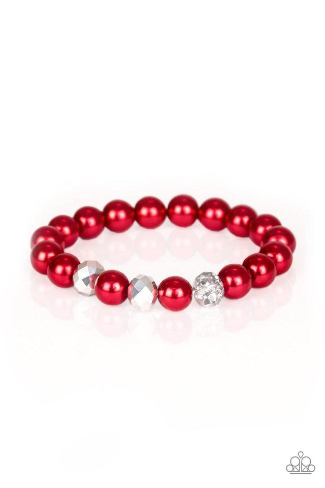 Paparazzi Bracelet ~ Really Resplendent - Red