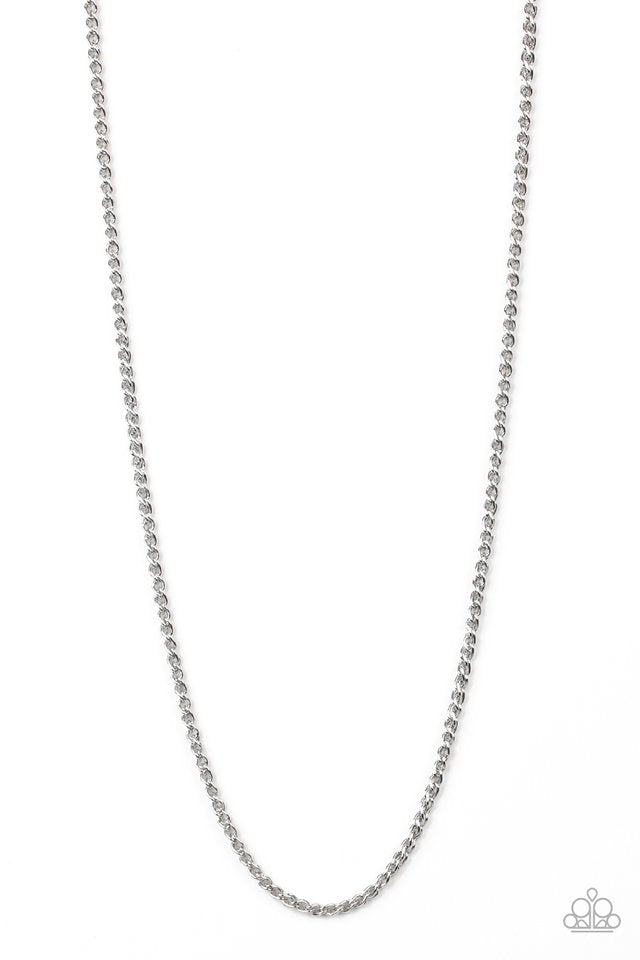 Jump Street - Silver - Paparazzi Necklace Image