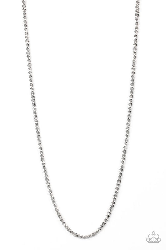 Jump Street - Silver - Paparazzi Necklace Image
