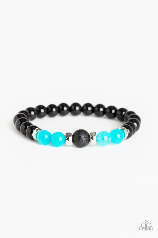 Super Serene - Blue - Paparazzi Bracelet Image