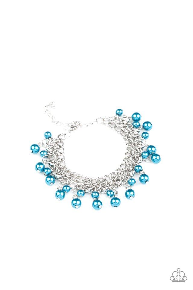 Paparazzi Bracelet ~ Duchess Diva - Blue