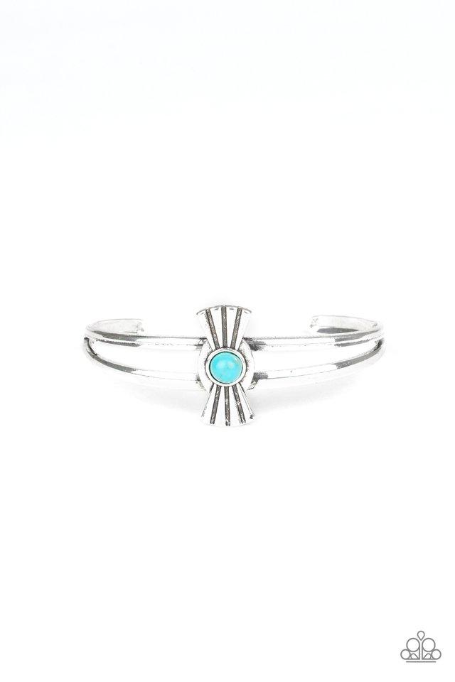 Pulsera Paparazzi ~ Adobe Sunset - Azul