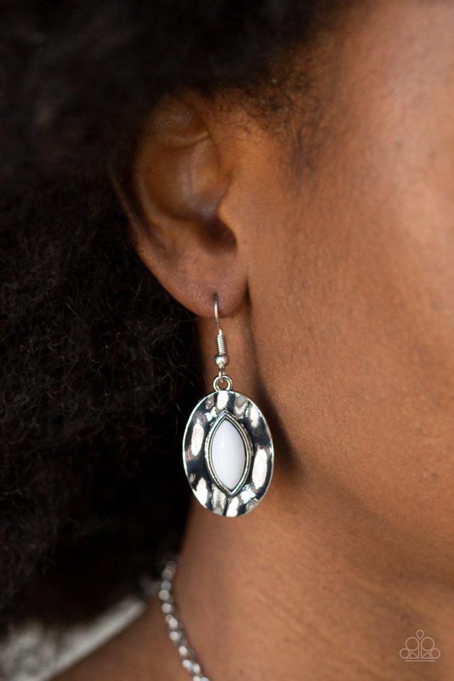 Terra Color - White - Paparazzi Necklace Image