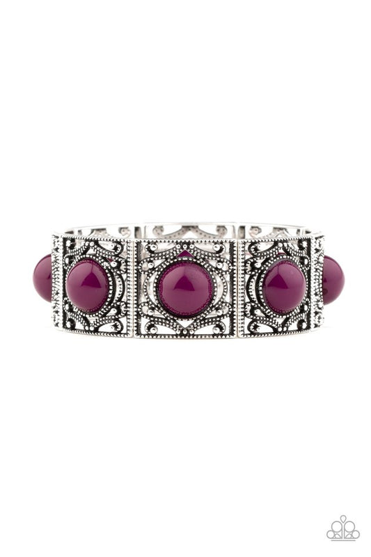 Victorian Dream - Purple - Paparazzi Bracelet Image