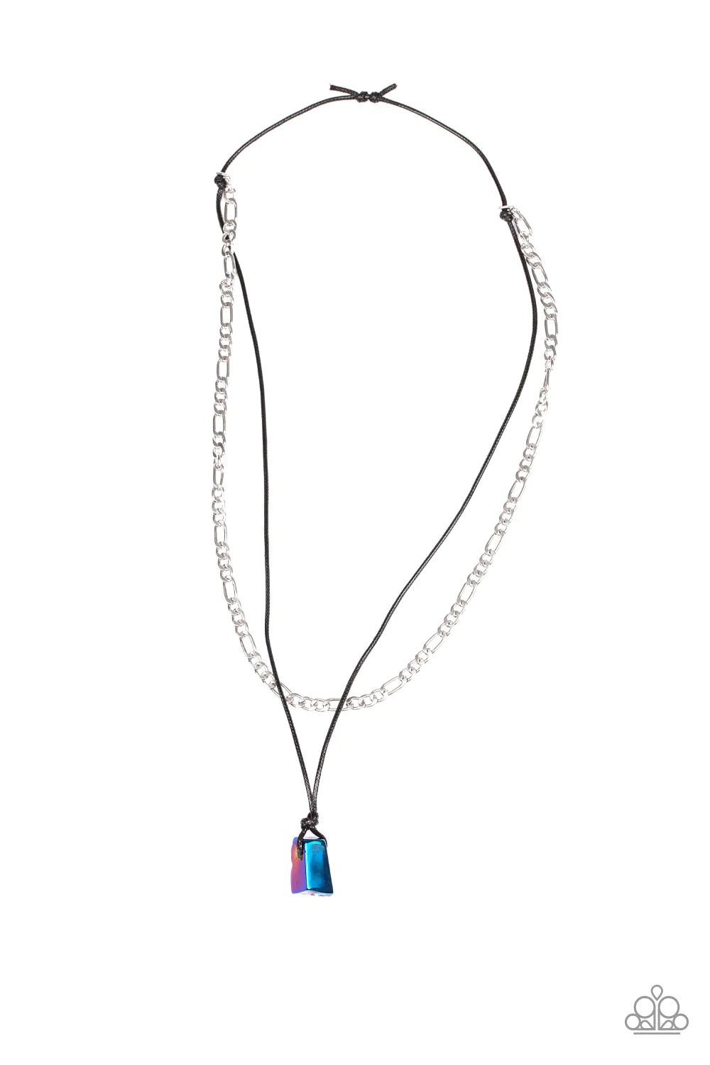 Paparazzi Necklace ~ Lookin Slick - Blue