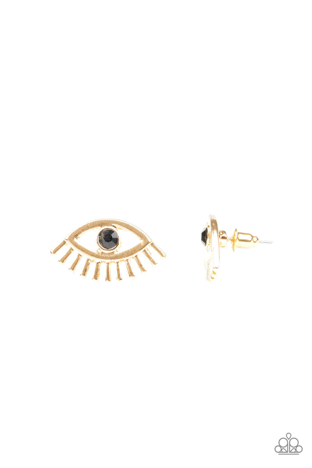 Paparazzi Earring ~ Dont Blink - Gold
