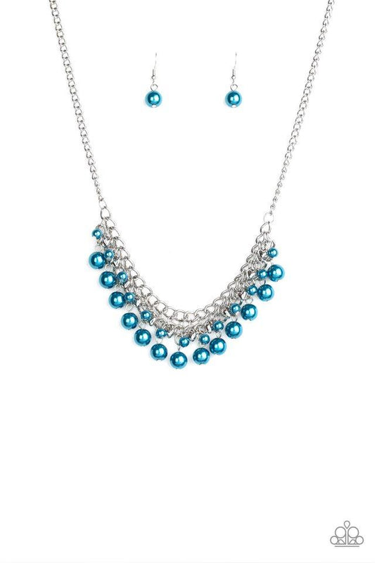 Paparazzi Necklace ~ Duchess Dior - Blue