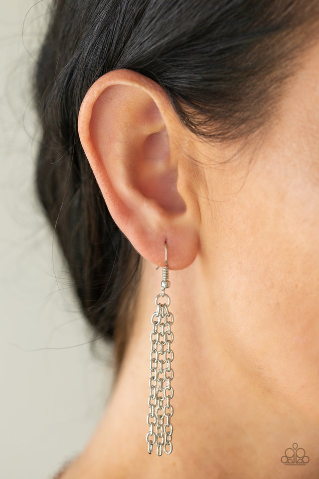 Intensely Illuminated - Blue - Paparazzi Necklace Image