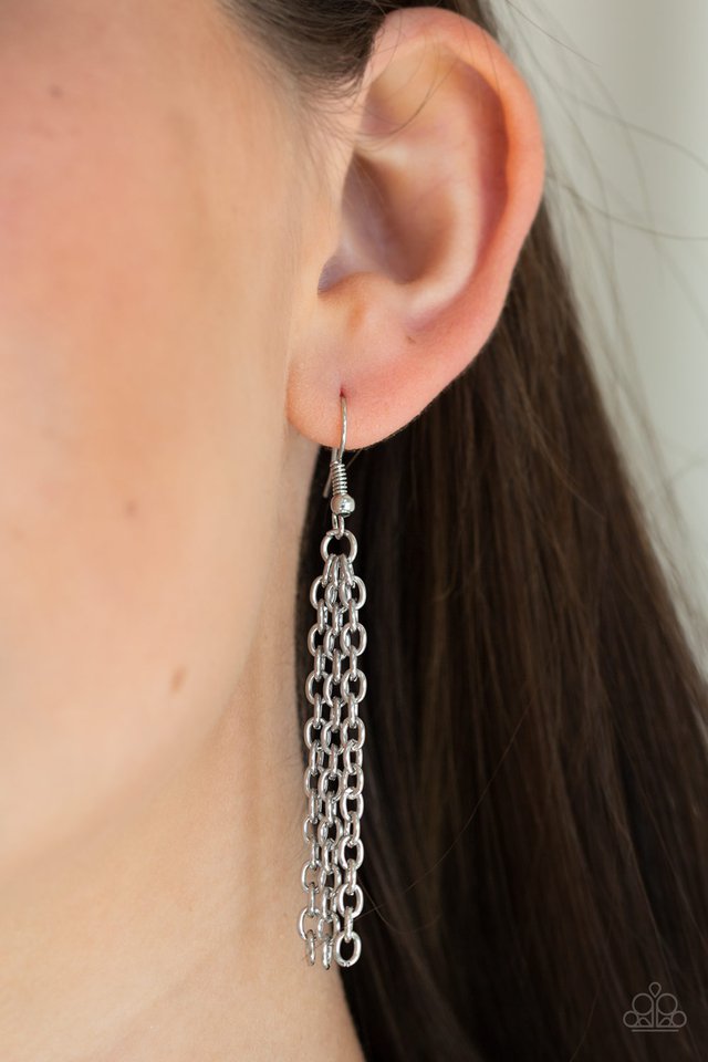 Intensely Illuminated - Orange - Paparazzi Necklace Image