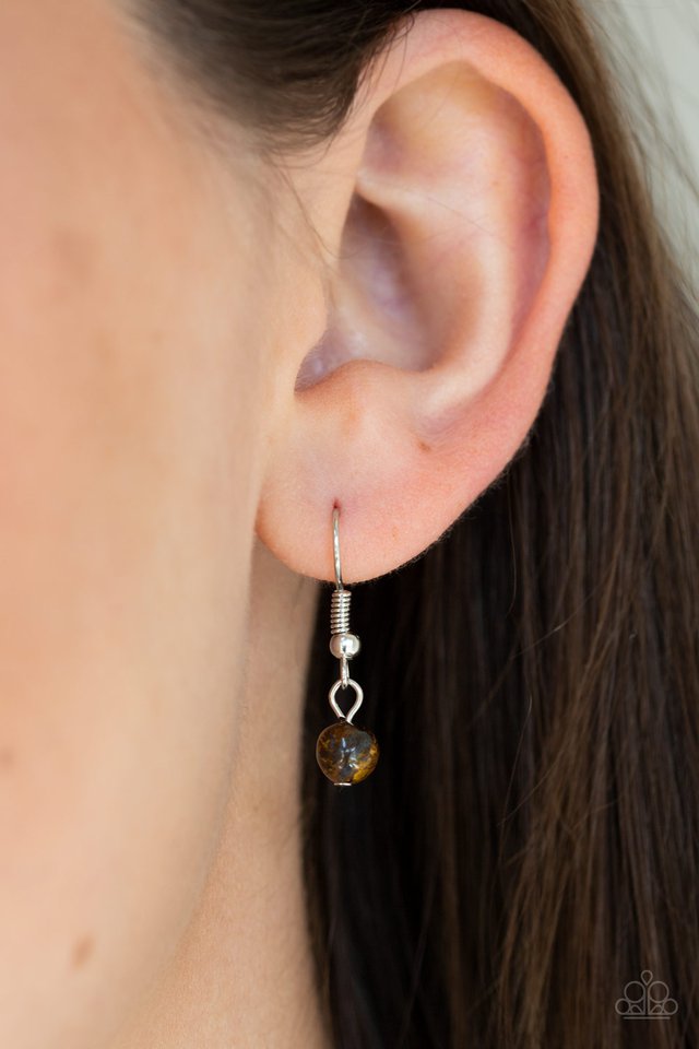 Solar Beam - Brown - Paparazzi Necklace Image