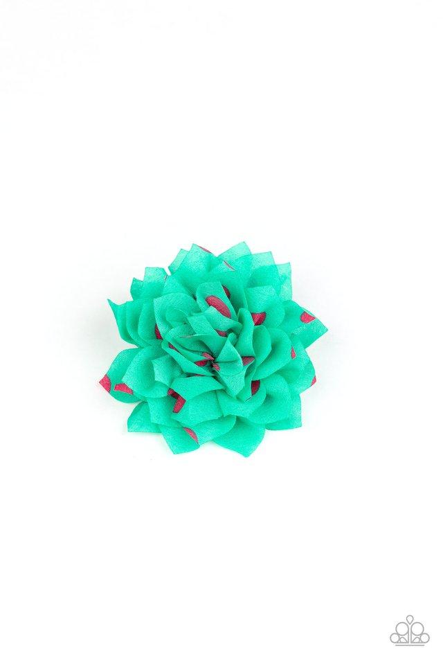Paparazzi Hair Accessories ~ Polka Perfection - Green