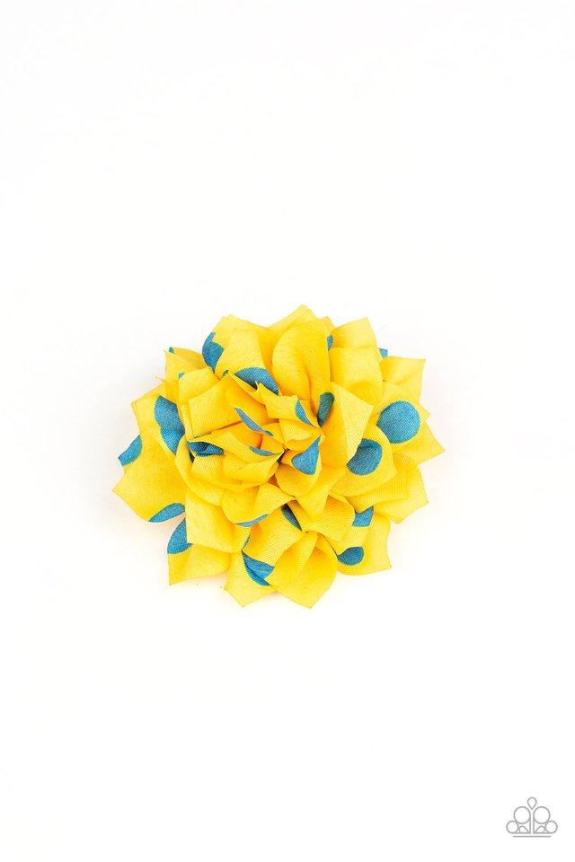 Paparazzi Hair Accessories ~ Polka Perfection - Yellow