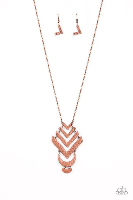 Paparazzi Necklace ~ Artisan Edge - Copper