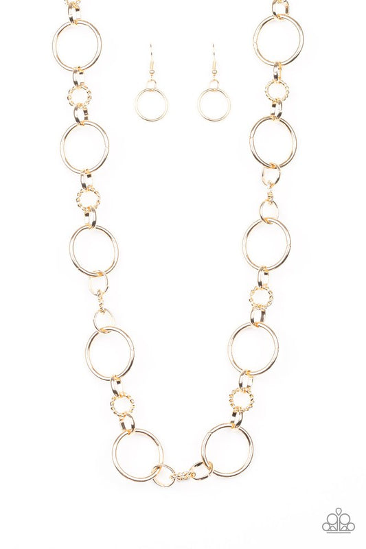 Classic Combo - Gold - Paparazzi Necklace Image