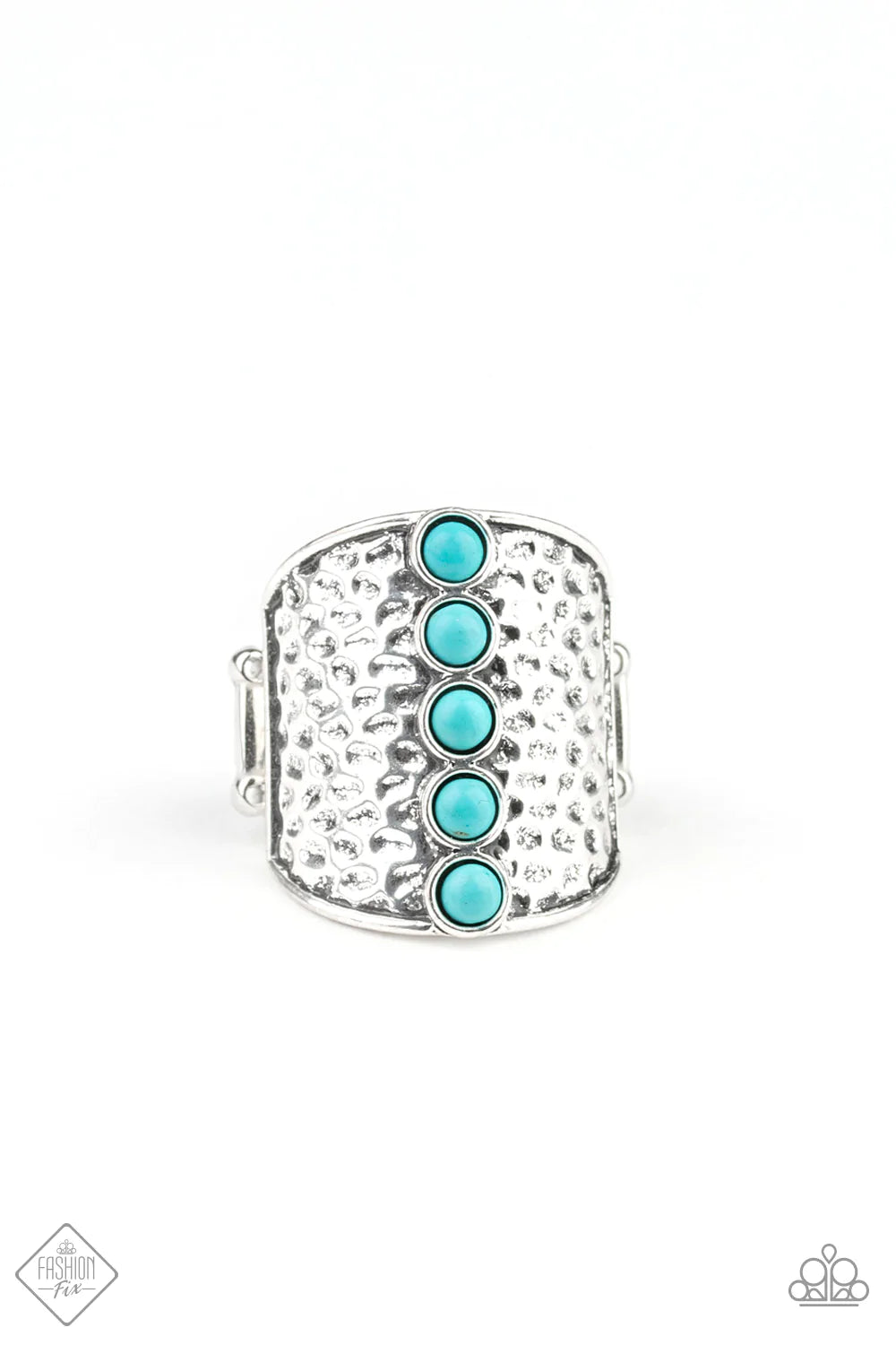 Paparazzi Ring ~ A Line In The SANDSTONE - Blue