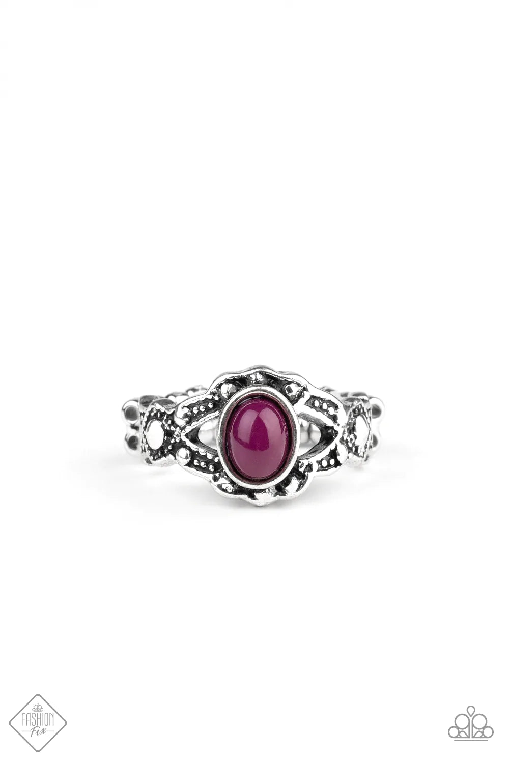 Paparazzi Ring ~ Definitely DOT! - Purple