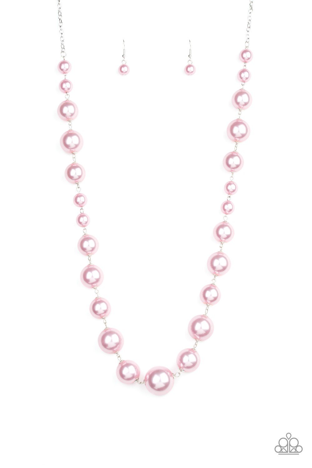 Paparazzi Necklace ~ Pearl Prodigy - Pink