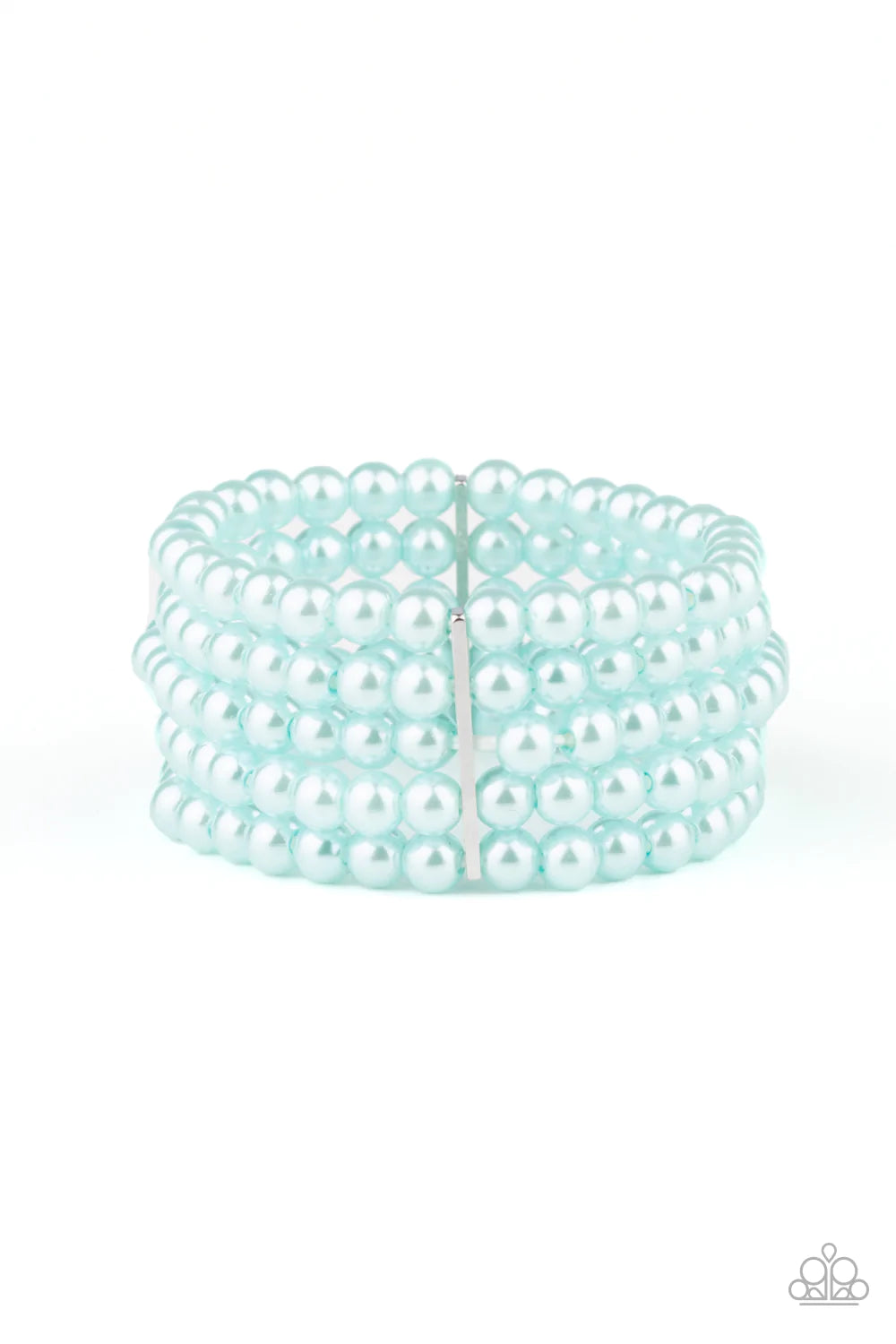 Paparazzi Bracelet ~ Pearl Bliss - Blue