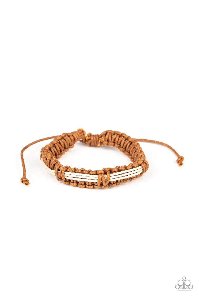 Paparazzi Bracelet ~ Urban Outing - Brown