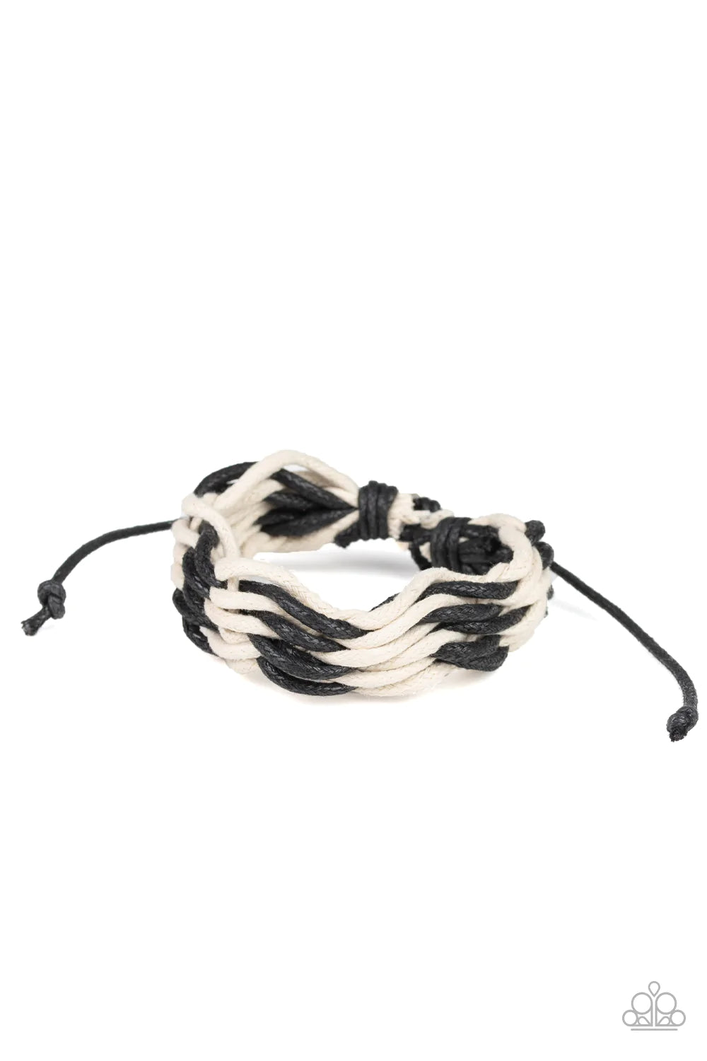 Paparazzi Bracelet ~ WEAVE High and Dry - Black