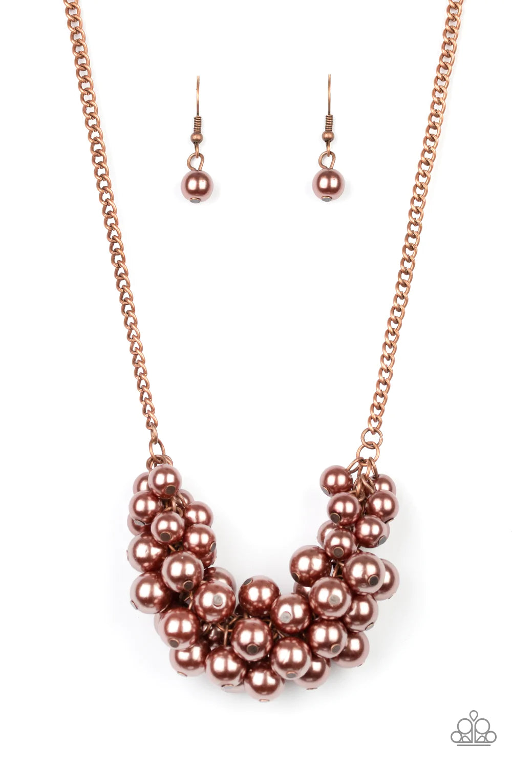 Paparazzi Necklace ~ Grandiose Glimmer - Copper