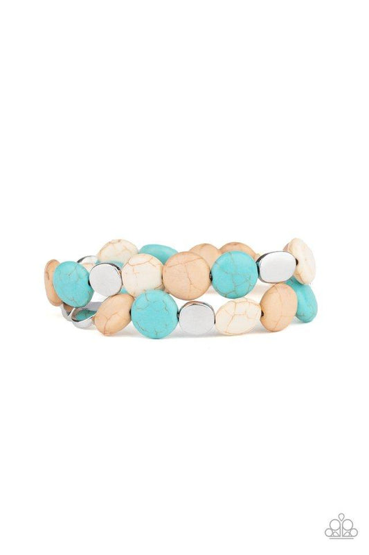 Paparazzi Bracelet ~ Simply Sedimentary - Multi