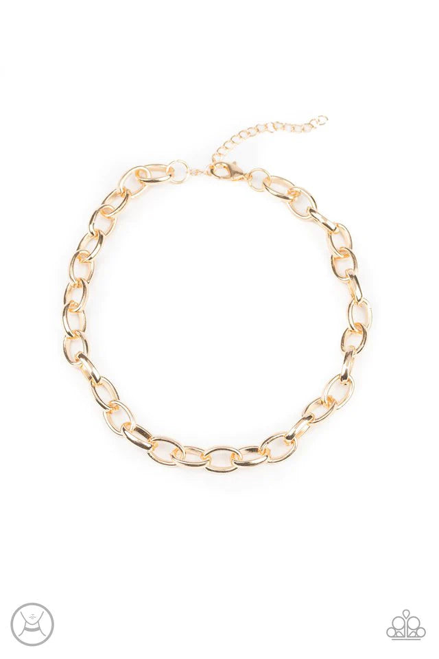 Paparazzi Necklace ~ Urban Uplink - Gold