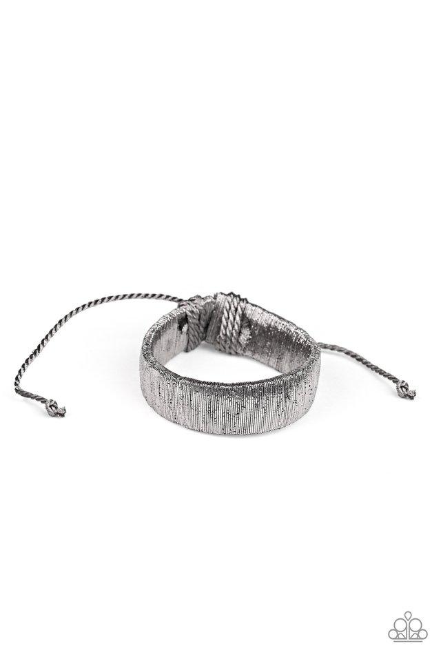 Pulsera Paparazzi ~ In a Flash - Negro