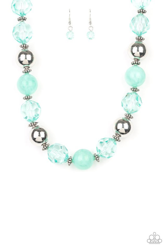 Very Voluminous - Green - Paparazzi Necklace Image