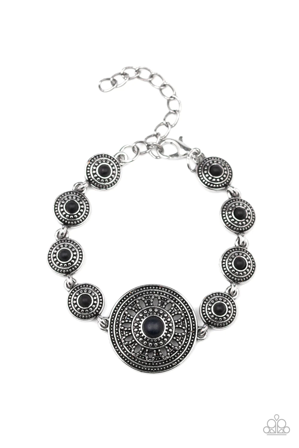 Paparazzi Bracelet ~ Rustic Renegade - Black