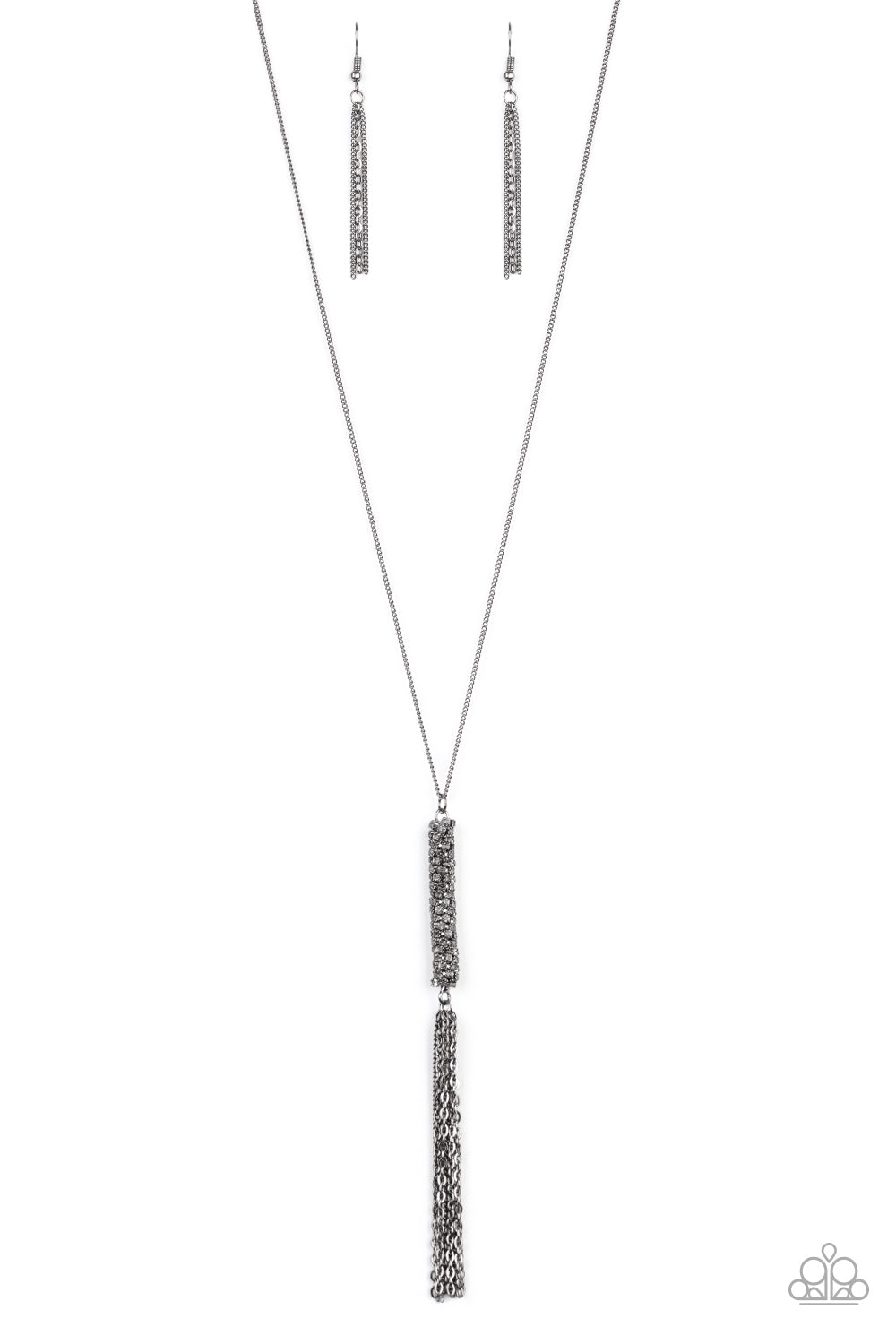 Paparazzi Necklace ~ Towering Twinkle - Black