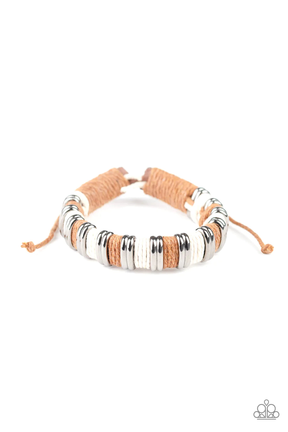 Pulsera Paparazzi ~ Eco Explorer - Marrón