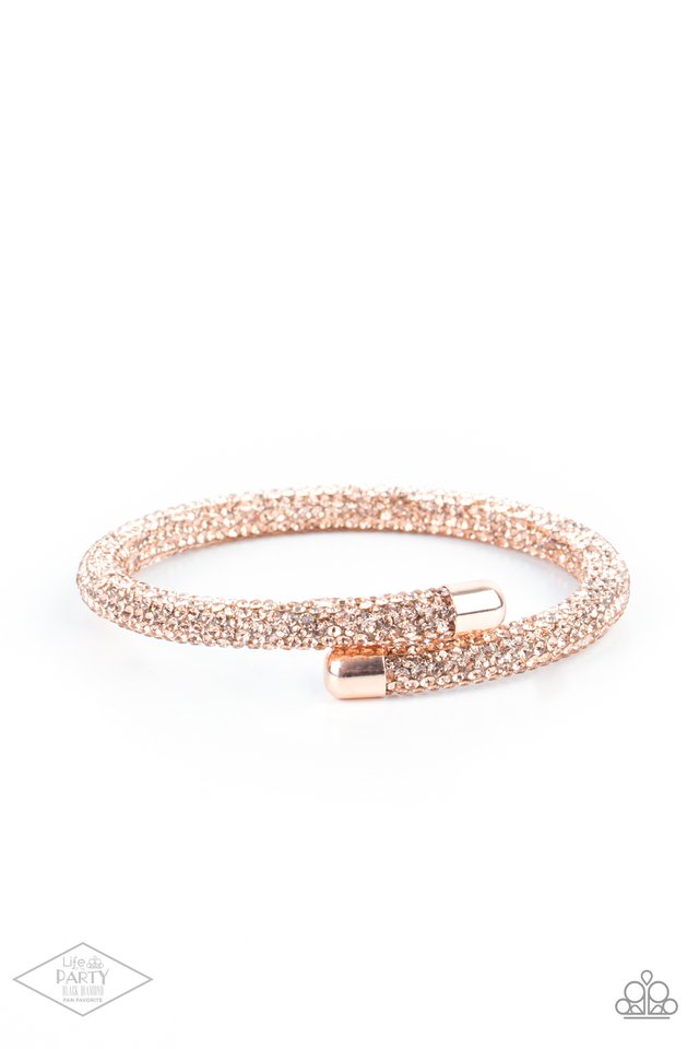 Savanna Oasis - Rose Gold Bracelet - Paparazzi Accessories