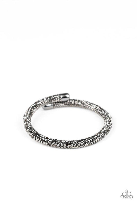 Paparazzi Bracelet ~ Stageworthy Sparkle - Black