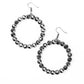 Paparazzi Earring ~ Welcome to the GLAM-boree - Black
