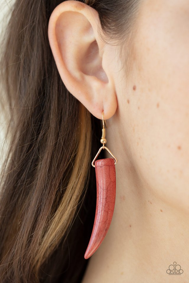 Tusk Tundra - Brown - Paparazzi Necklace Image