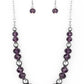 Jewel Jam - Purple - Paparazzi Necklace Image