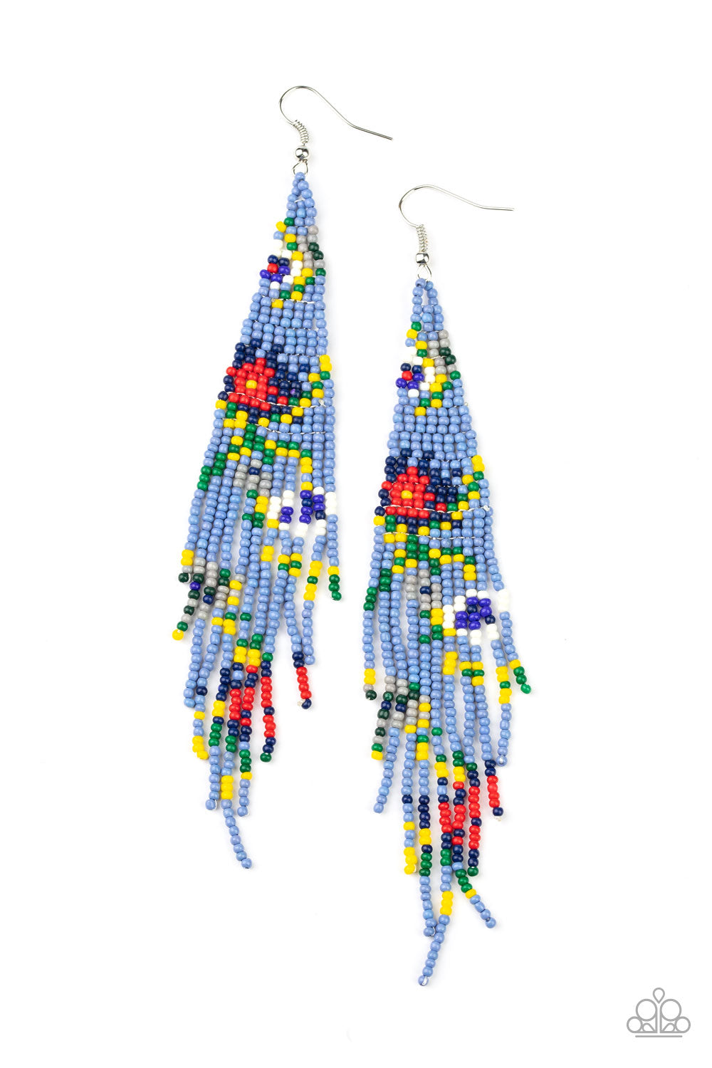 Paparazzi Earring ~ Beaded Gardens - Multi