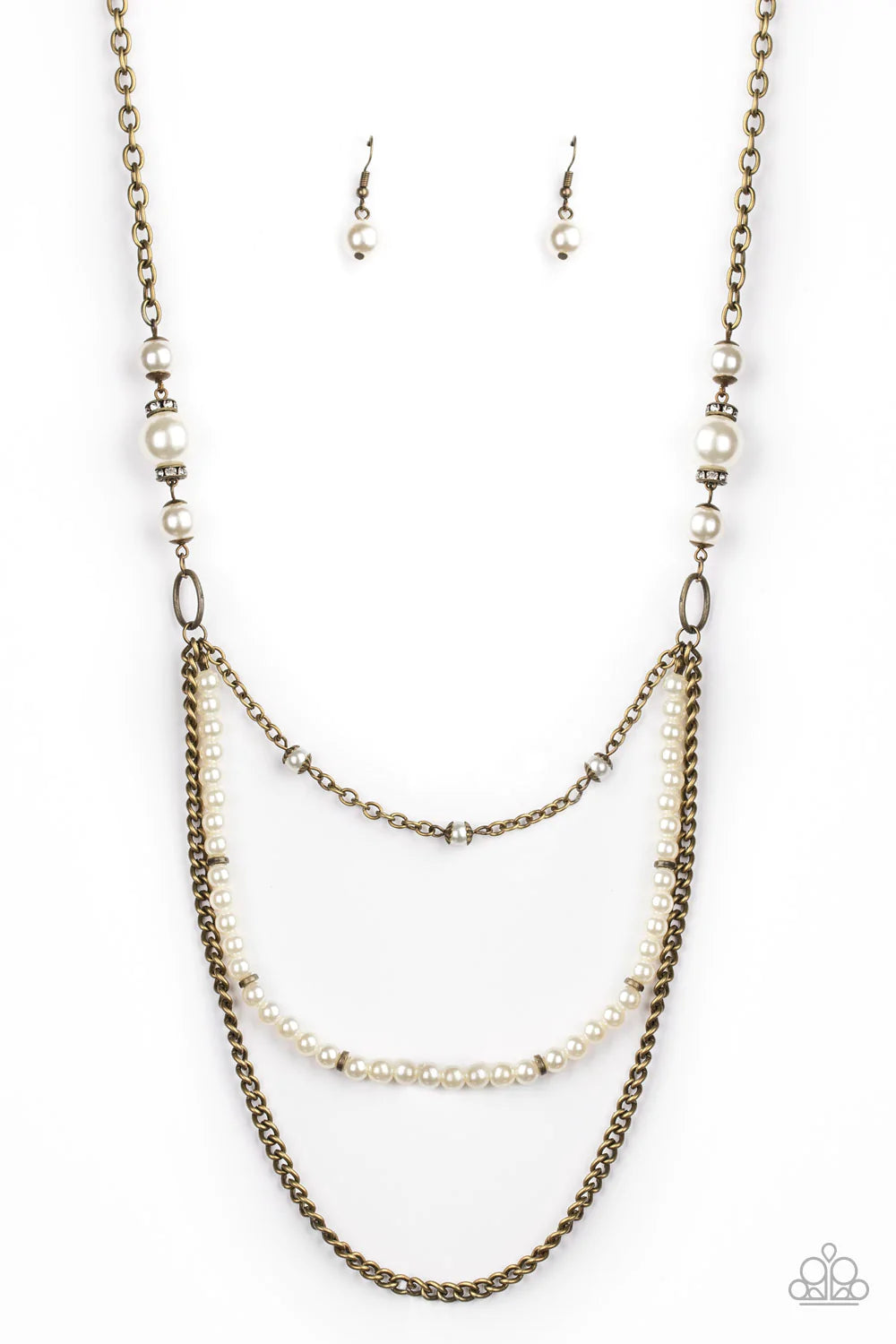 Paparazzi Necklace ~ Very Vintage - Brass