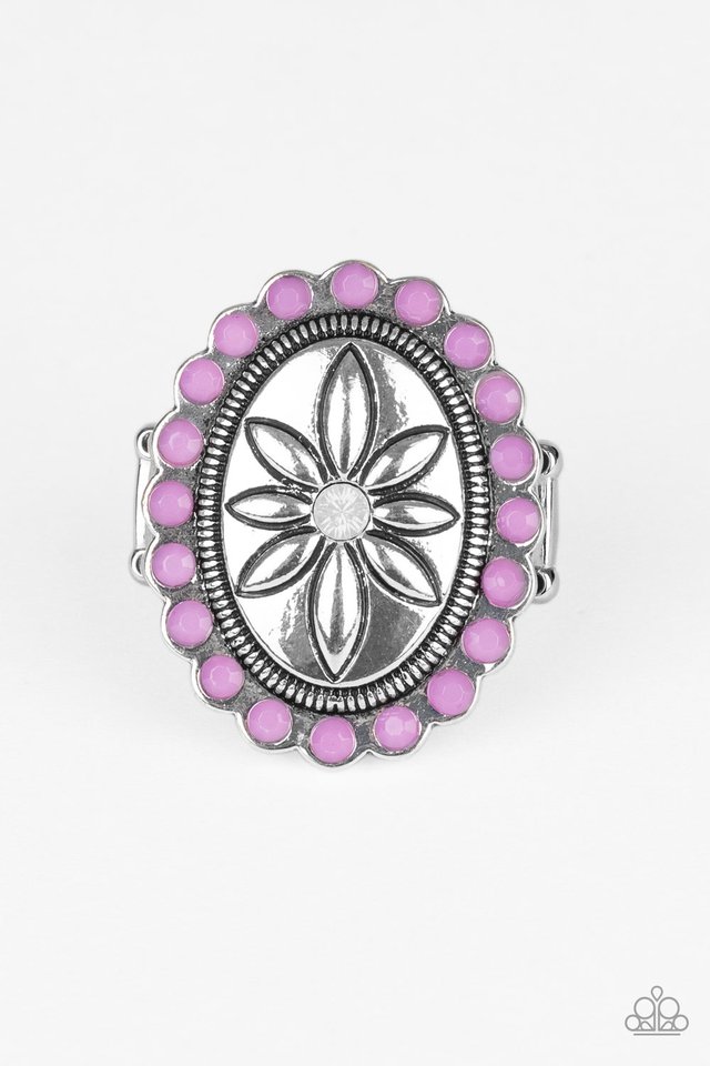 Garden Paradise - Purple - Paparazzi Ring Image