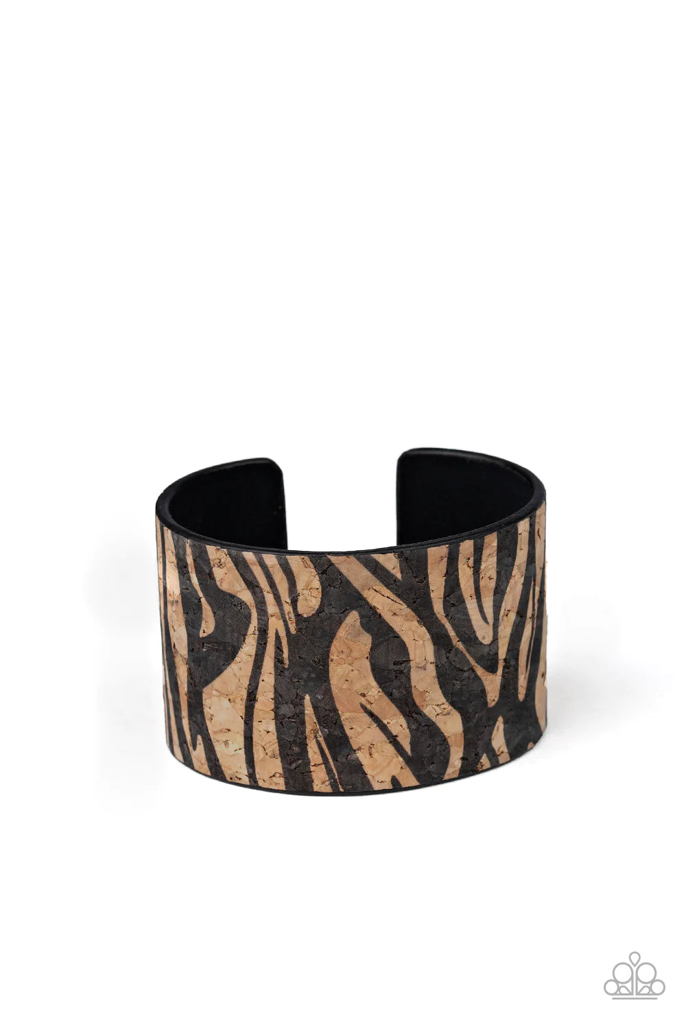 Paparazzi Bracelet ~ Zebra Zone - Black